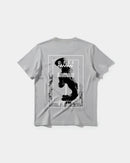 Camiseta Opbe Big Back Regular Basic Gris