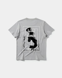 Camiseta Opbe Big Back Regular Basic Gris