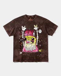 Camiseta The Surfer Beat Big Front Oversize Acid Marron