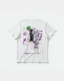 Camiseta Joker Yakuza White Big Back Regular Basic Blanco