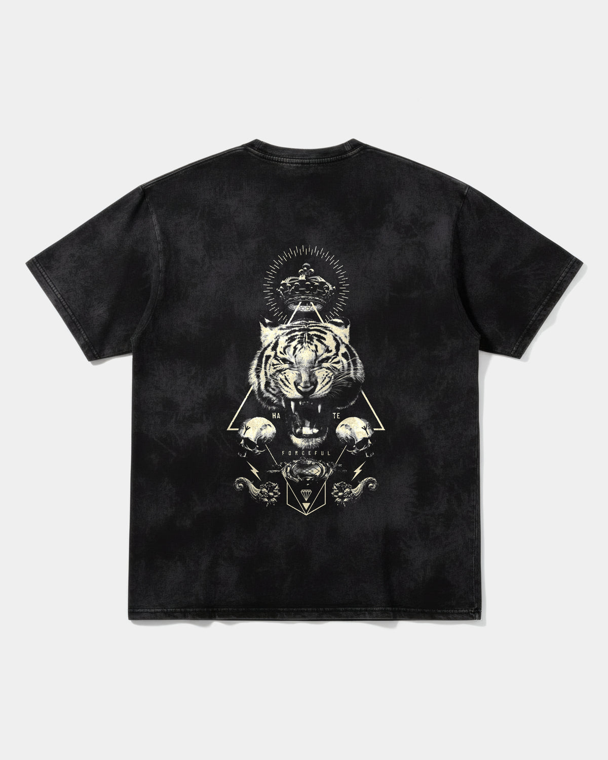 Forceful Big Back Oversize Acid T-Shirt