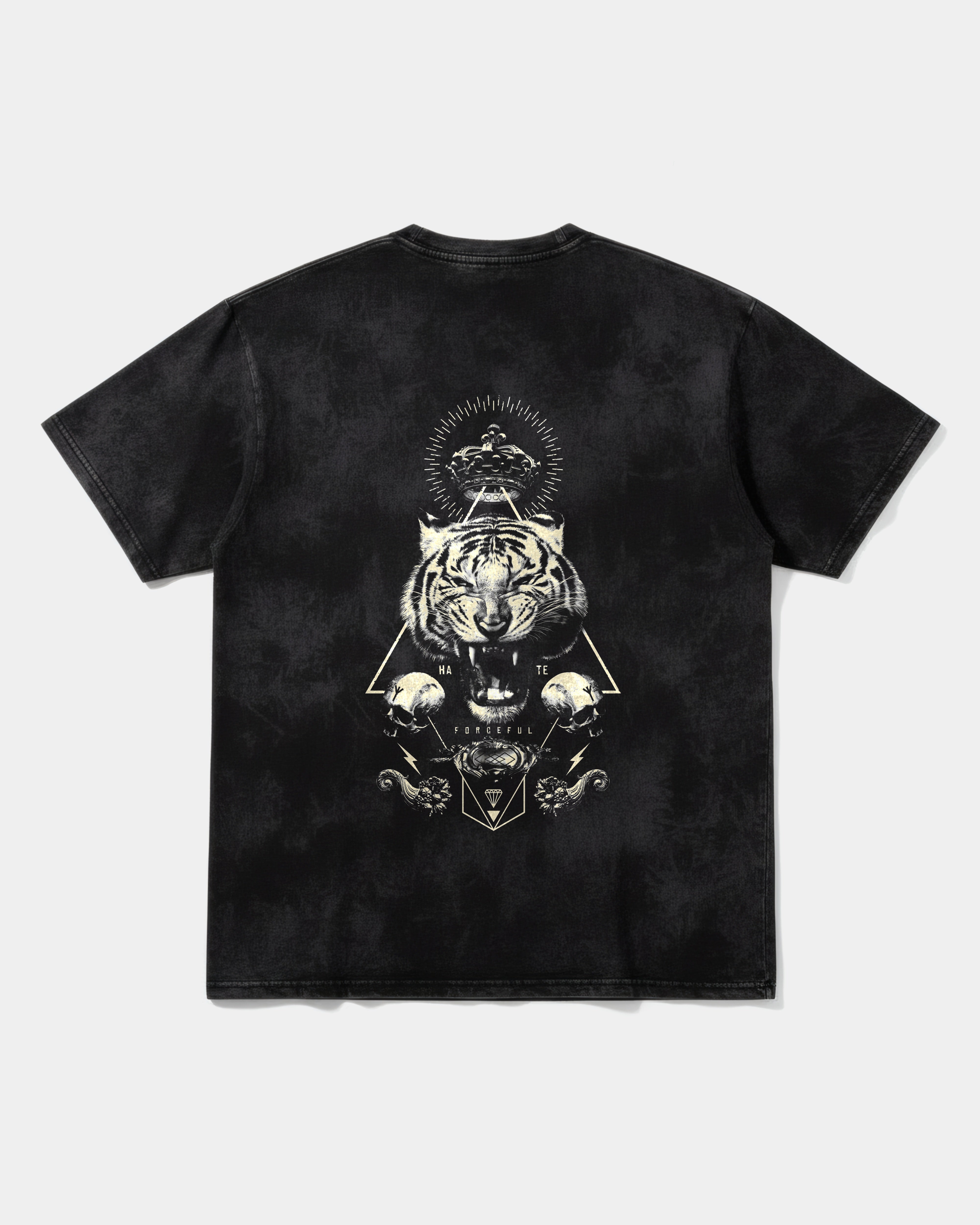 Camiseta Forceful Big Back Oversize Acid