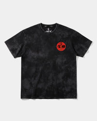 Camiseta Gorilla Samurai Pocket Front Oversize Acid Negro