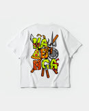 Camiseta Kawabonga Big Back Oversize Basic Blanco