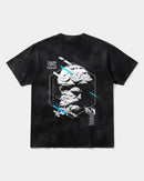 Camiseta Miguel Angel Big Back Oversize Acid Negro