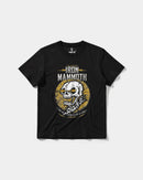 Camiseta Iron Mammoth Big Front Regular Basic Negro