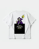 Camiseta Vacation2050 Big Back Oversize Basic Blanco