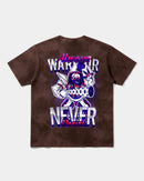 Camiseta Warrior Big Back Oversize Acid Marron
