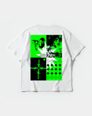 Camiseta Future Noise Big Back Oversize Basic Blanco