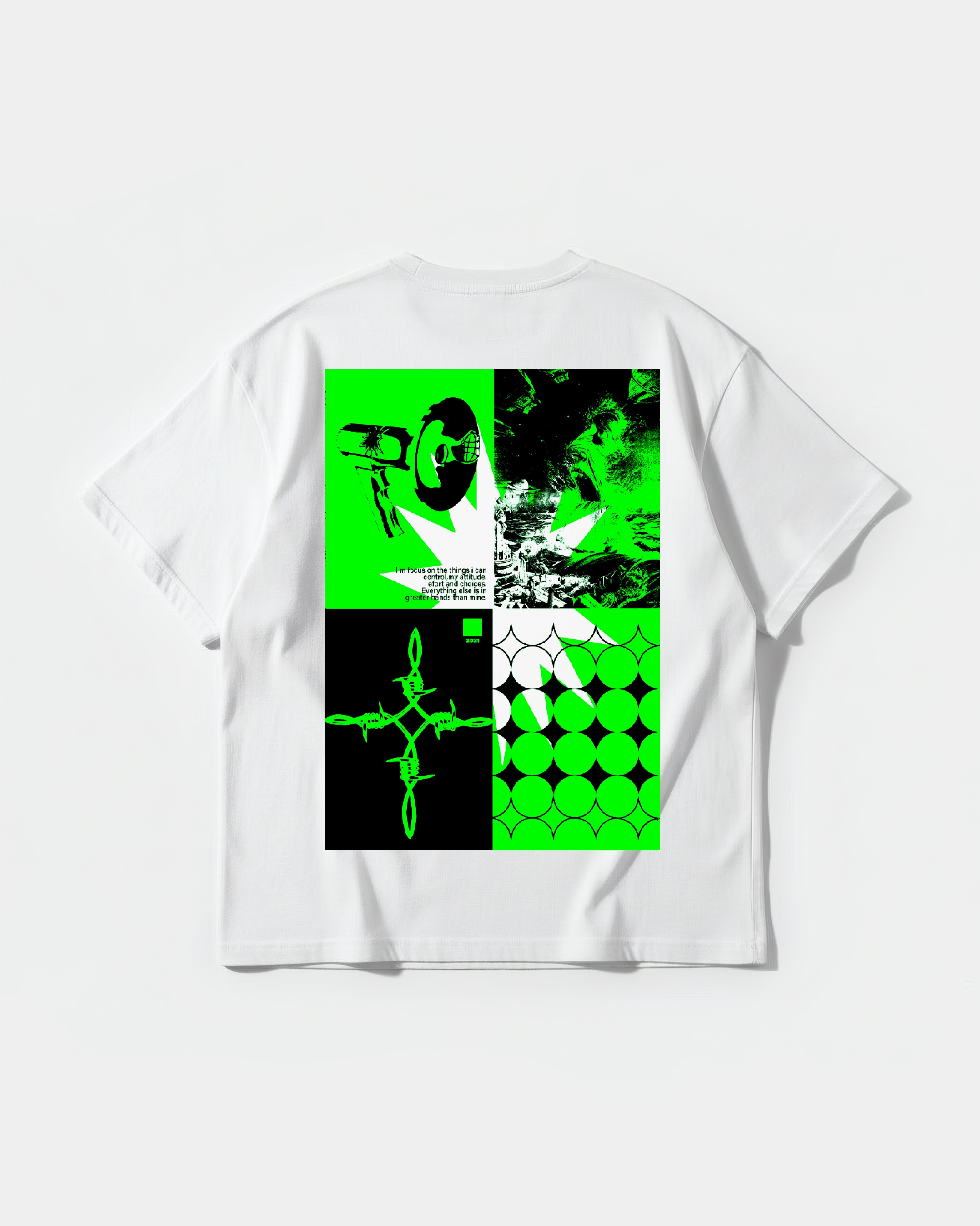 Future Noise Big Back Oversize Basic T-shirt