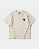 Camiseta Quantic Beach Pocket Front Oversize Basic Beige