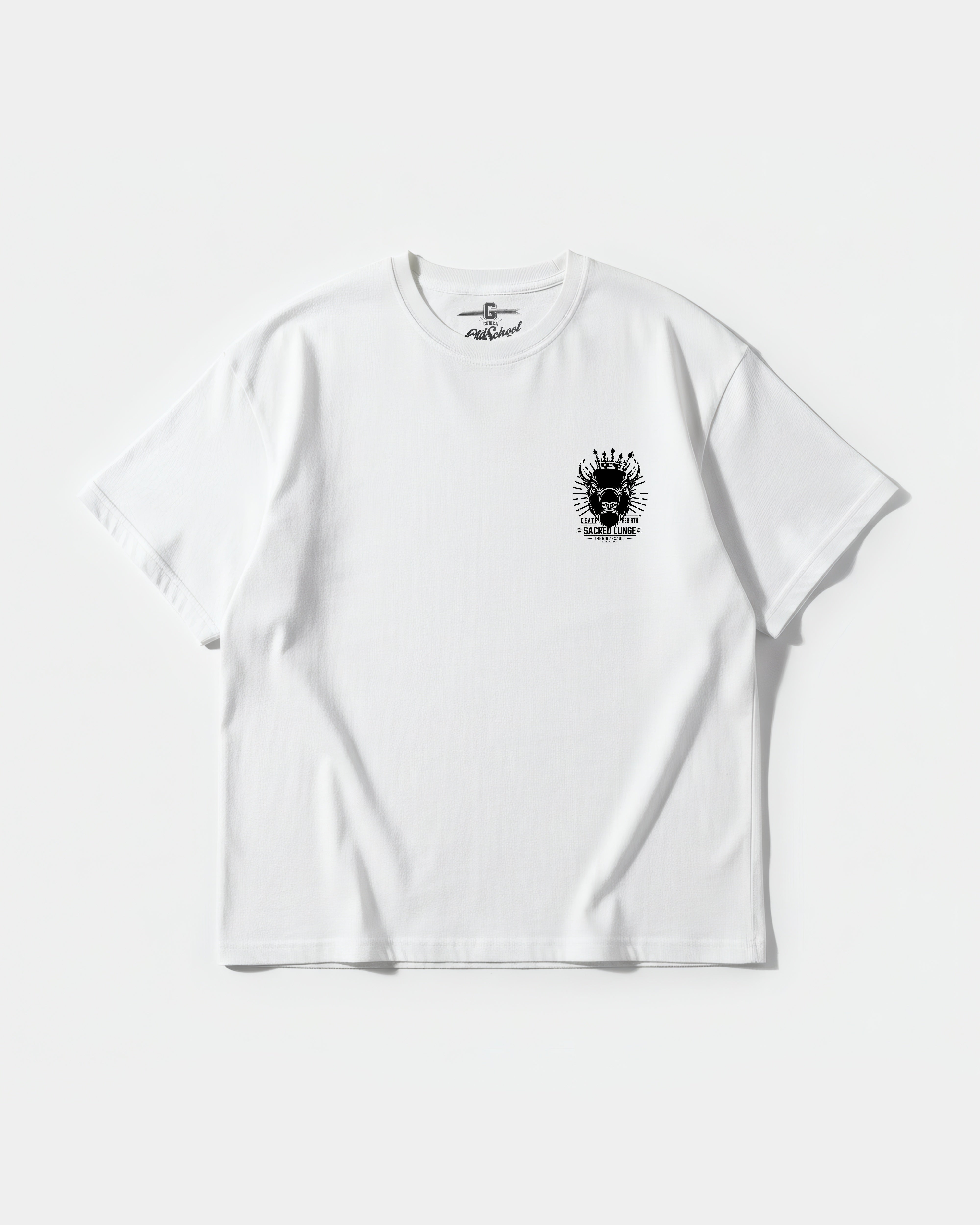 Camiseta Sacred Lunge Pocket Front Oversize Basic