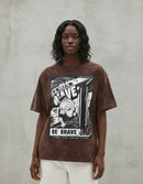 Modelo mide 1,65m y usa talla S