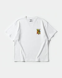 Camiseta Kawabonga Pocket Front Oversize Basic Blanco