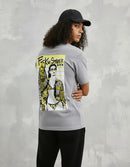 Modelo mide 1,83m y usa talla L