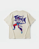 Camiseta Samurai Big Back Oversize Basic Beige