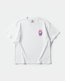 Camiseta Rise In Hell Big Front Oversize Basic Blanco