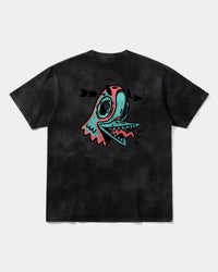 Camiseta Crazy Paloma Big Back Oversize Acid Negro