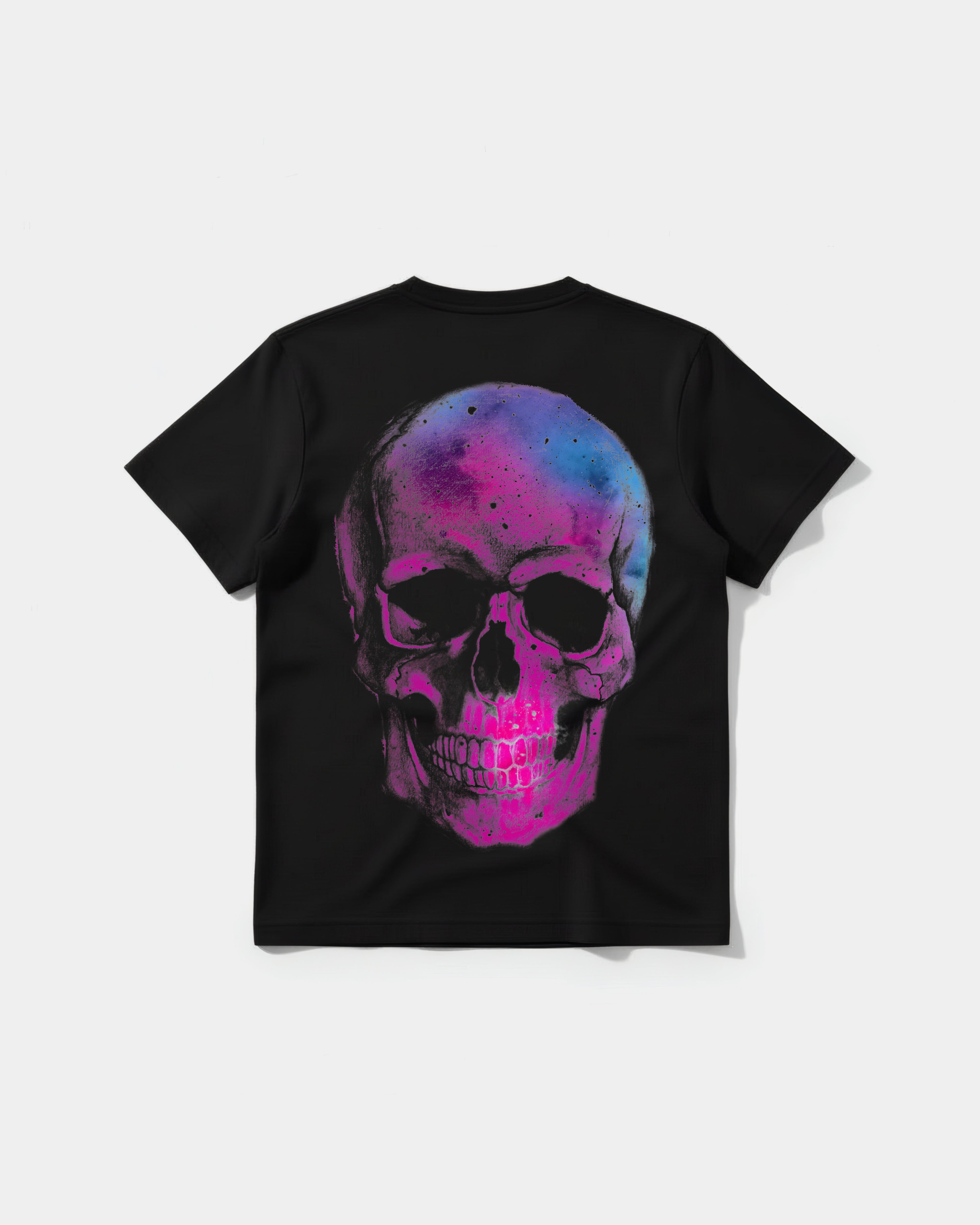 Camiseta Space Skull Big Back Regular Basic