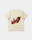 Camiseta Ungaunga Pocket Front Regular Basic Beige