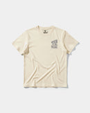Camiseta Fierce Crew Pocket Front Regular Basic Beige