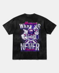 Camiseta Warrior Big Back Oversize Acid Negro