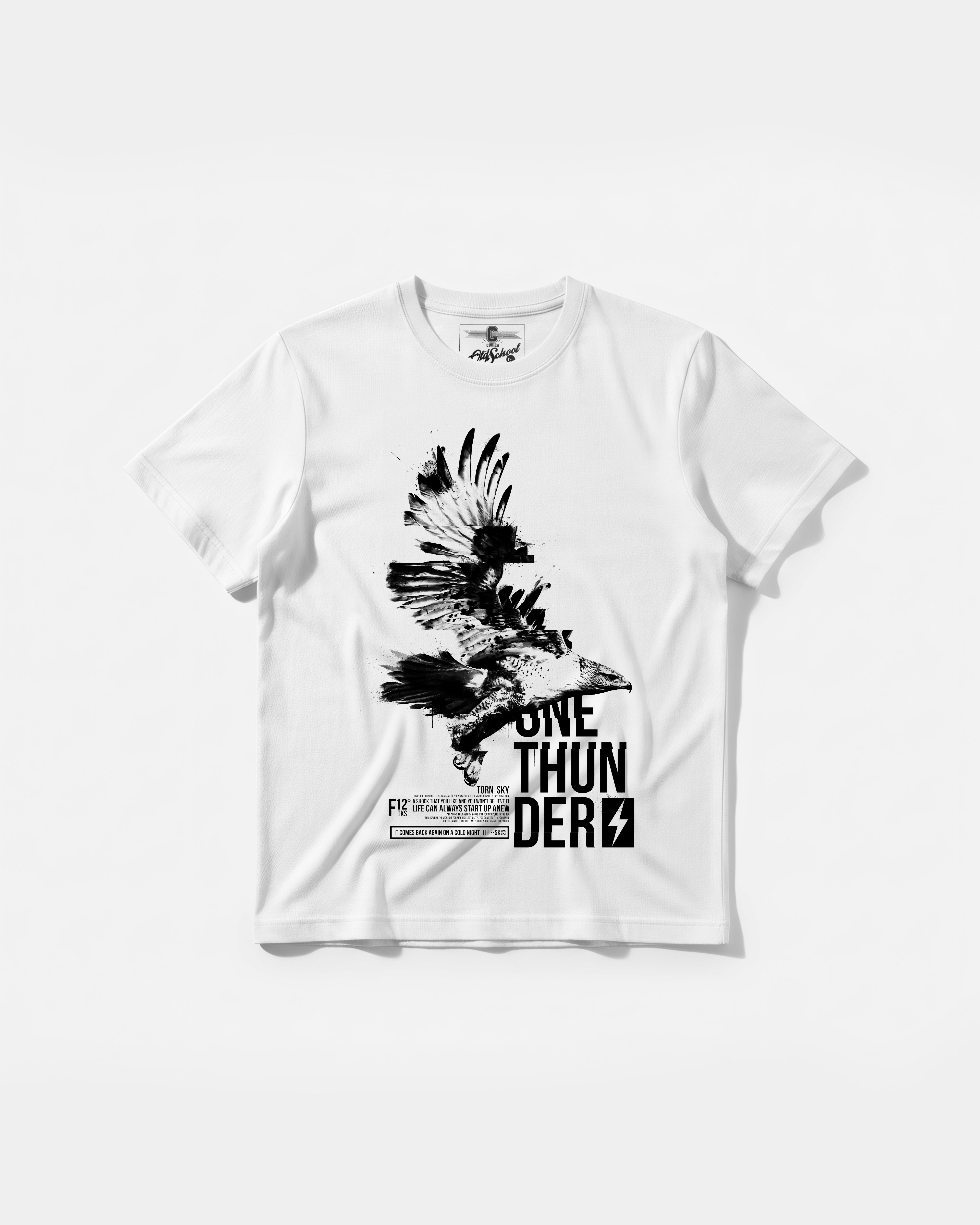 Camiseta One Thunder Big Front Regular Basic