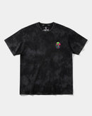 Camiseta Alien In Miami Pocket Front Oversize Acid Negro