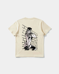 Camiseta Sexy Cat Big Back Regular Basic Beige