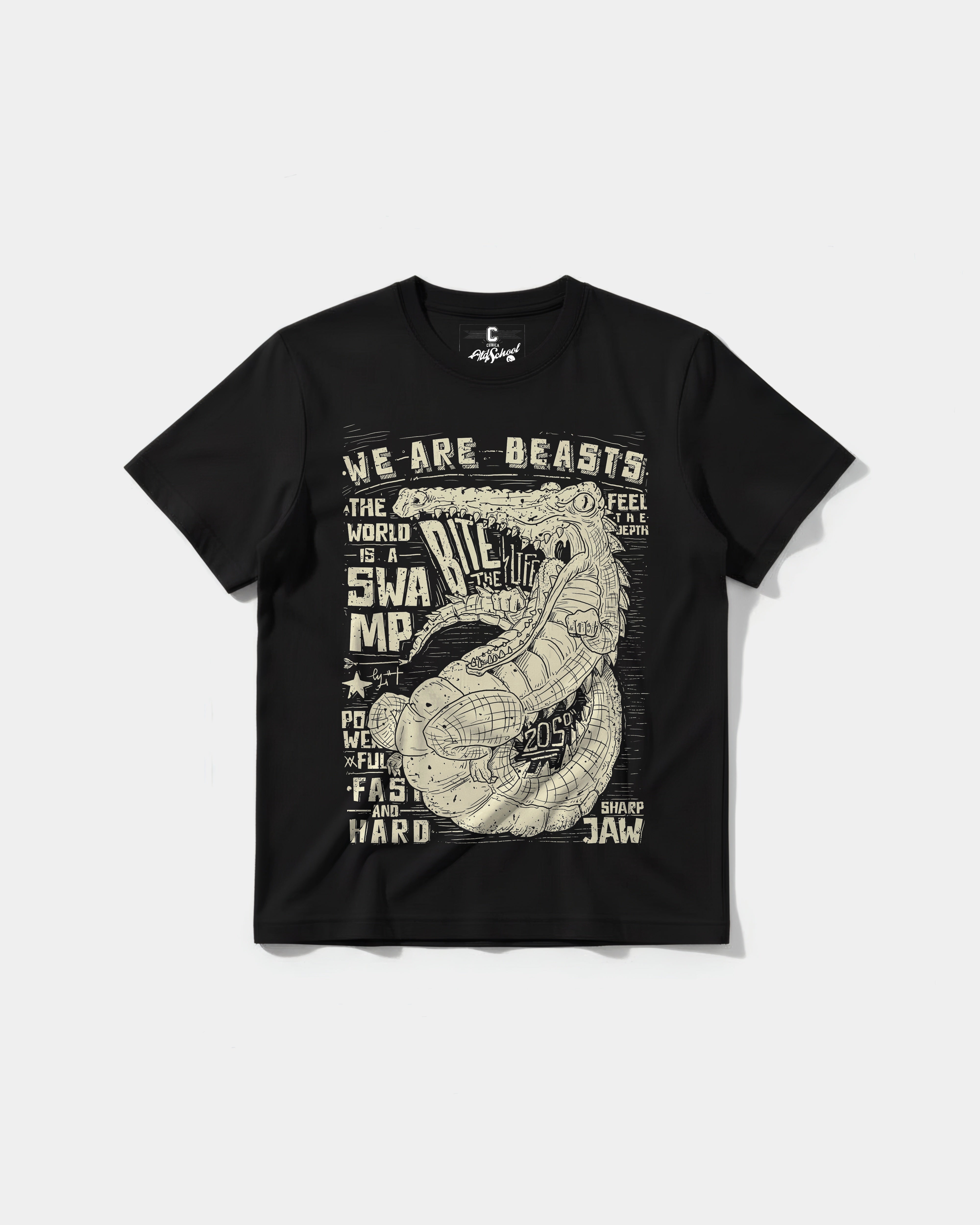 Camiseta We Are Beasts Big Front Regular Basic