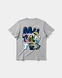 Camiseta Mutantes Big Back Regular Basic Gris