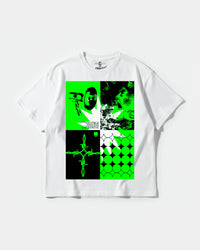 Camiseta Future Noise Big Front Oversize Basic Blanco