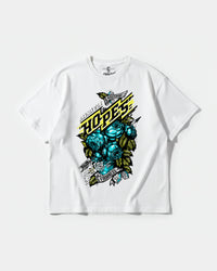 Camiseta Hopes Big Front Oversize Basic Blanco