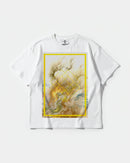 Camiseta Majestic Jupiter Big Front Oversize Basic Blanco