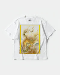 Camiseta Majestic Jupiter Big Front Oversize Basic Blanco