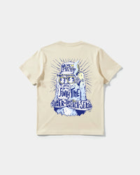 Camiseta Rock Da Body Pocket Front Regular Basic Beige