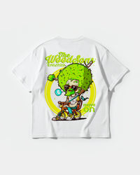 Camiseta The Woodsons Pocket Front Oversize Basic Blanco