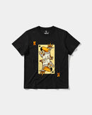 Camiseta King S Cocktail Big Front Regular Basic Negro