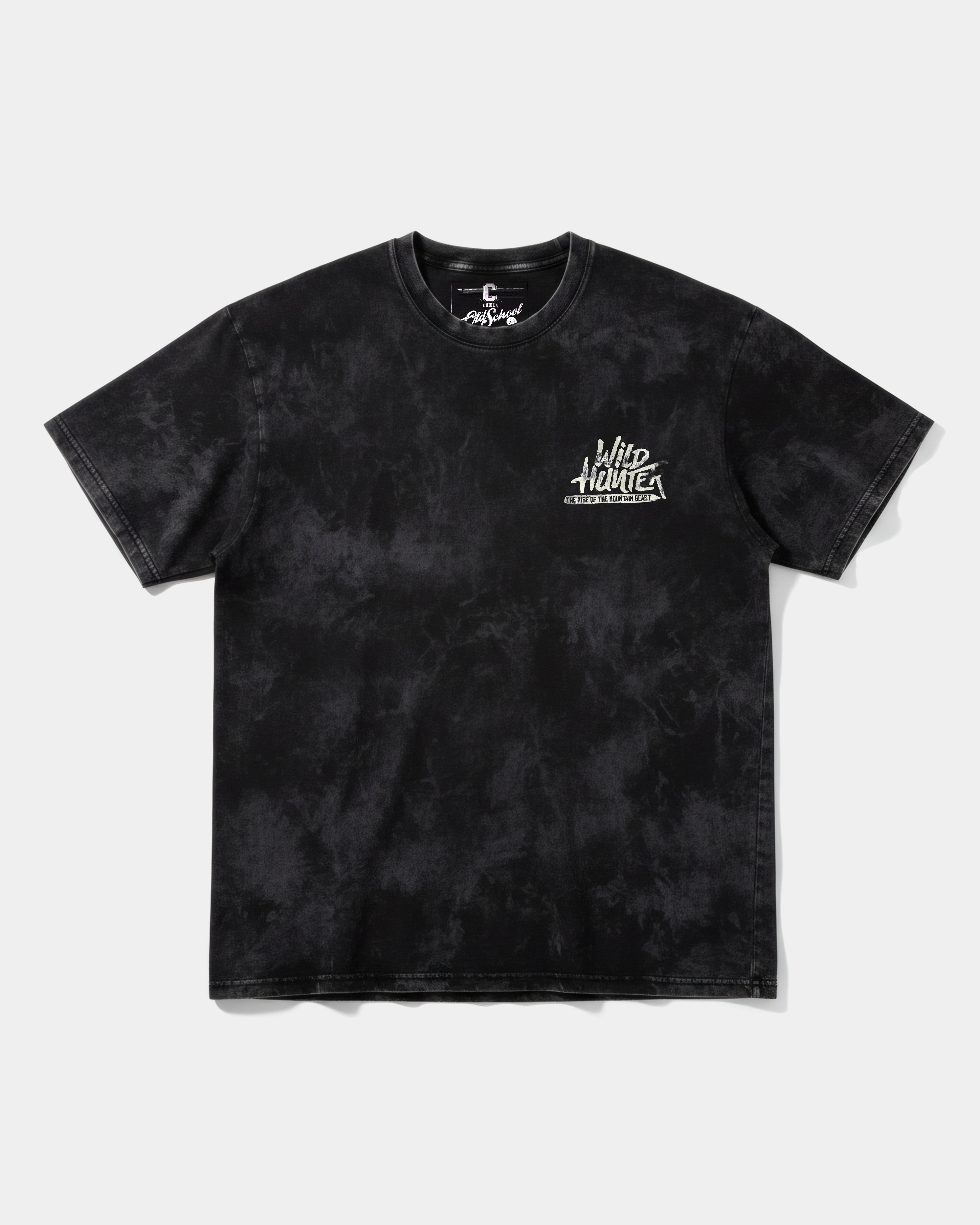 Camiseta Wild Hunter Pocket Front Oversize Acid