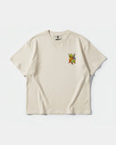 Camiseta Kawabonga Pocket Front Oversize Basic Beige