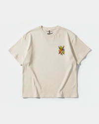 Camiseta Kawabonga Pocket Front Oversize Basic Beige