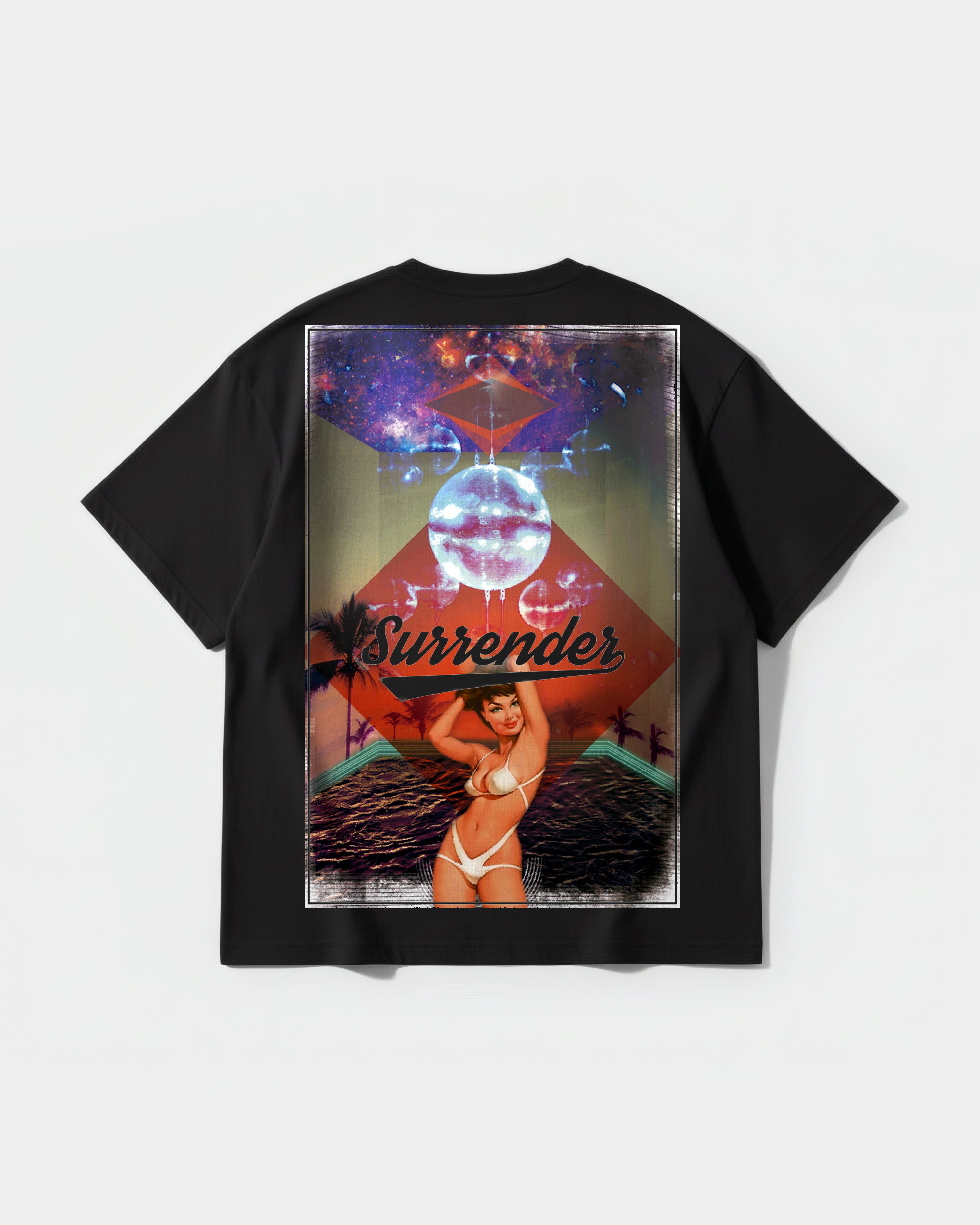 Surrender Big Back Oversize Basic T-shirt