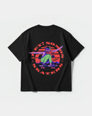 Camiseta Somos Skater Pocket Front Oversize Basic Negro