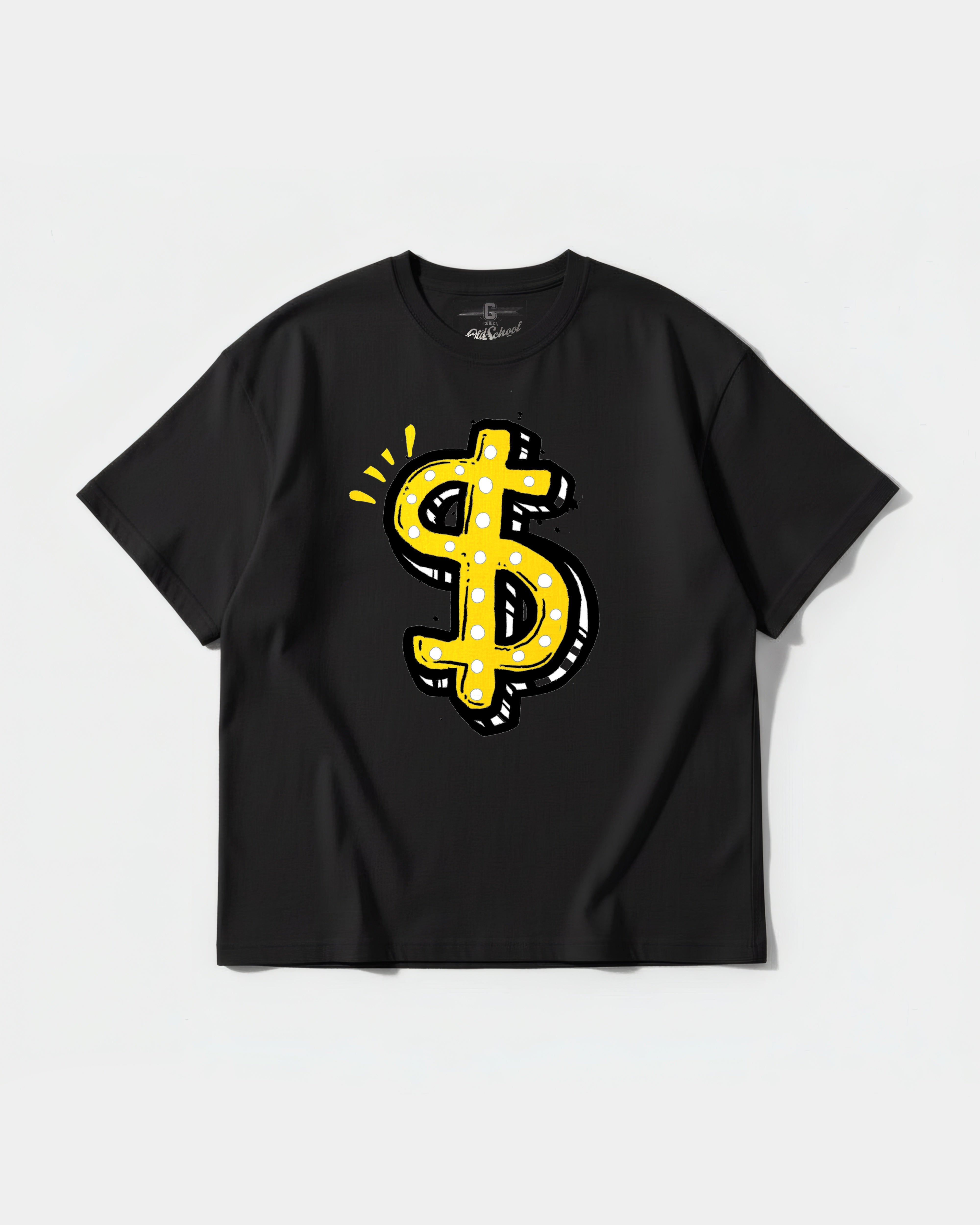 Camiseta Money Money Big Front Oversize Basic