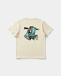 Camiseta Crazy Paloma Big Back Regular Basic Beige