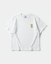 Camiseta King S Cocktail Pocket Front Oversize Basic Blanco