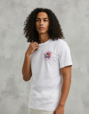 Modelo mide 1,83m y usa talla L
