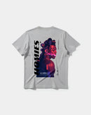 Camiseta Homies White Big Back Regular Basic Gris