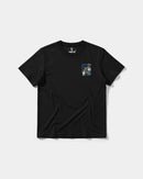 Camiseta Mutantes Pocket Front Regular Basic Negro