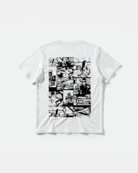 Camiseta Motel Vacancy Big Back Regular Basic Blanco